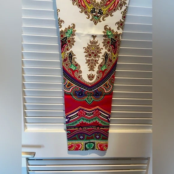 Etro Vibrant Multicolour Trousers - Picture 4 of 6